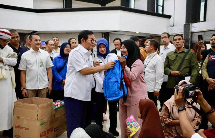 BPJS TK Gandeng Pemprov DKI Ibukota Donasikan 1.100 Porsi Makanan ke Pengungsi Banjir