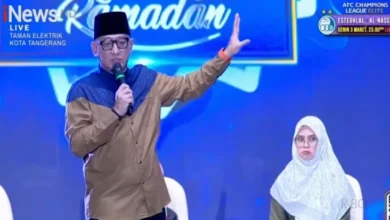 Ceramah Sejuk Ustaz Zacky Mirza pada Tabligh Akbar Nikmatnya Ramadan, Bawa Kedamaian