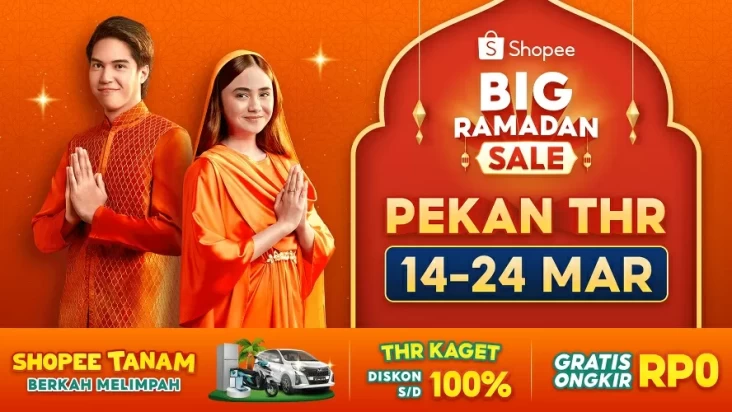 Intip Keseruan El Rumi dan juga Syifa Hadju pada tempat Iklan Shopee Big Ramadan Sale