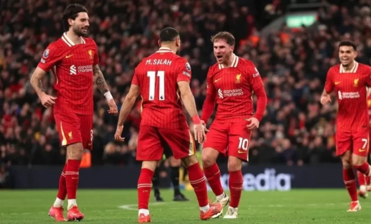 Link Streaming PSG vs Liverpool UEFA Champions League dalam tempat VISION+