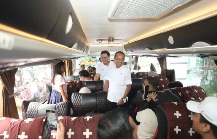 Inisiatif Mudik Bersama, Grup MIND ID Berangkatkan 2.173 Pemudik
