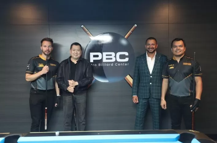 Ramaikan Ajang PBC SHOT! Carlo Biado Terkesan dengan Fasilitas Pro Billiard Center