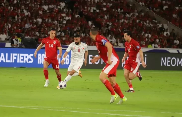 Timnas Indonesia vs Bahrain satu gol tanpa balas pada Babak Pertama: Ole Romeny Jadi Pembeda!