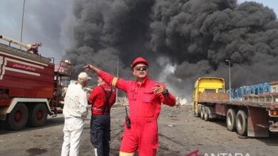 Lebih dari 500 pendatang cedera pada ledakan besar pada pelabuhan Iran