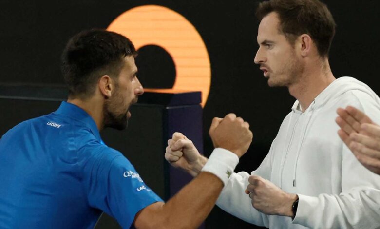 Andy Murray kemudian Novak Djokovic akhiri kerja sebanding kepelatihan